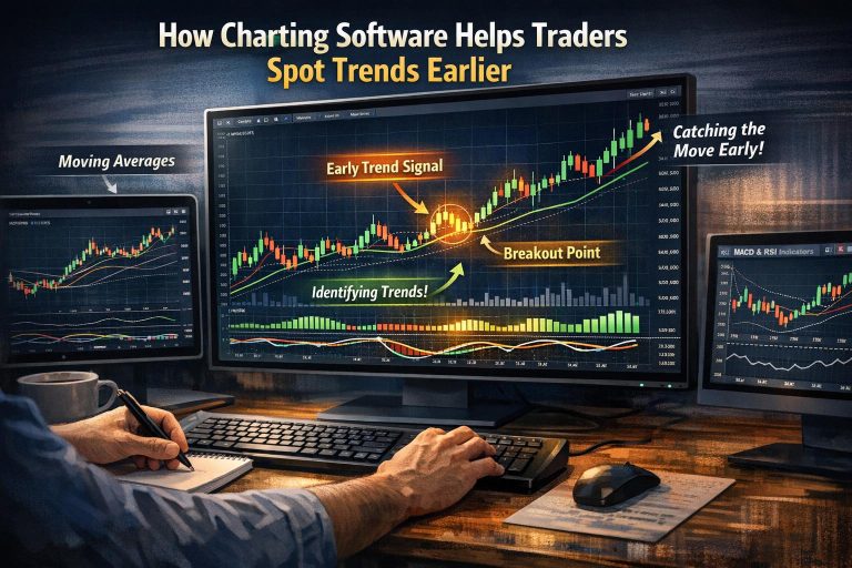 How Charting Software Helps Traders Spot Trends Earlier