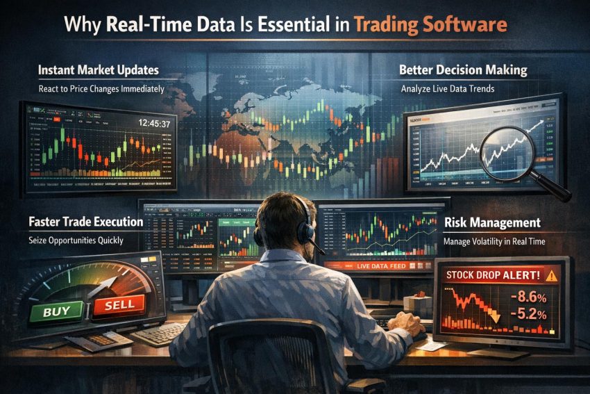 Why Real-Time Data Is Essential in Trading Software